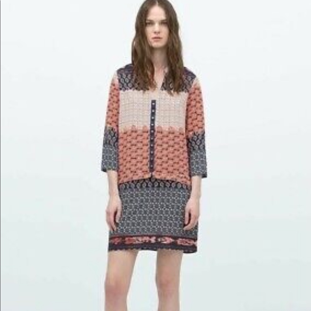 Cute Moroccan Zara Basic Tunic Dress